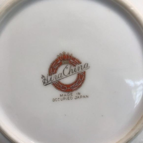 Hira China 3 vintage miniature porcelain items made in occupied Japan 1945-1952 - Picture 4 of 8